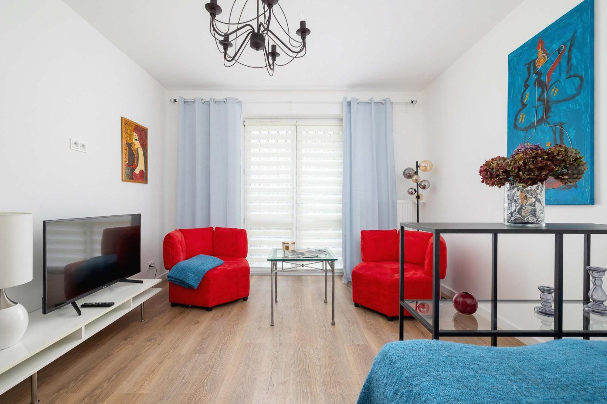 Colorful Studio Near The Spodek Arena In Katowice By Noclegi Renters Eksteriør bilde
